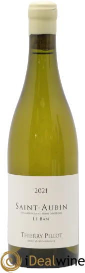 photo du vin Domaine Thierry Pillot Saint-Aubin "le Ban" Blanc 2023