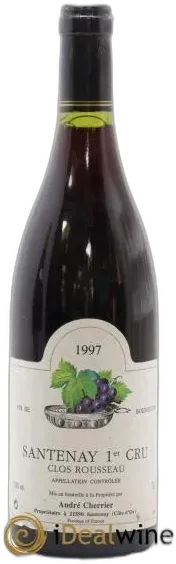 illustration du vin Clos Rousseau