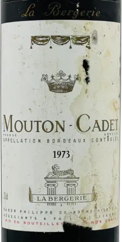 illustration du vin Mouton Cadet 2023 Baron Philippe de Rothschild