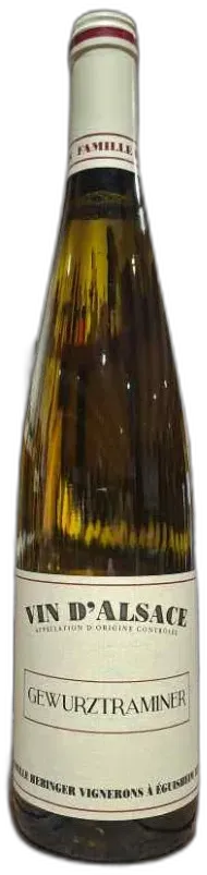 photo du vin Alsace Gewurztraminer 2022 Hebinger