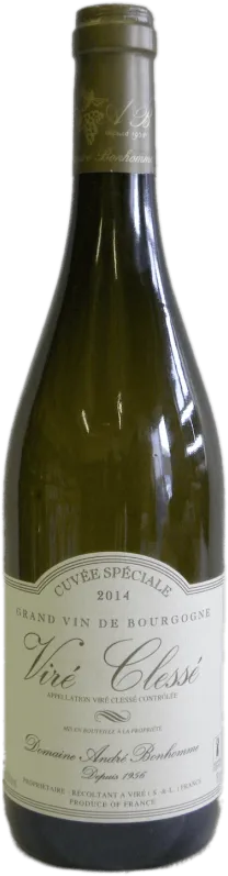aperçu du vin Vieilles Vignes 1992 André Bonhomme, Viré-Clessé