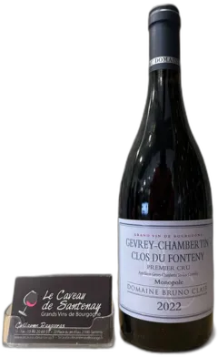 vue du vin Gevrey-Chambertin 1er Cru Clos du Fonteny Bruno Clair