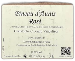 photo du vin Pineau d’Aunis