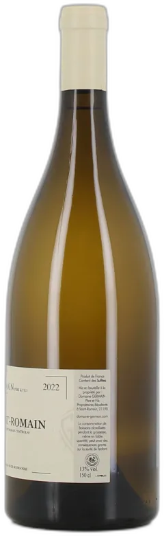 aperçu du vin Aoc Saint-Romain Domaine Germain Père et Fils