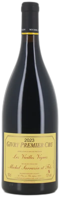 illustration du vin Aoc Givry 1er Cru les Bois Chevaux Michel Sarrazin