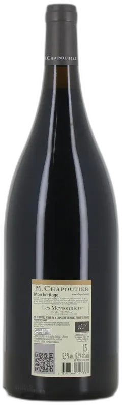 capture du vin Chapoutier "les Meysonniers" Crozes Hermitage