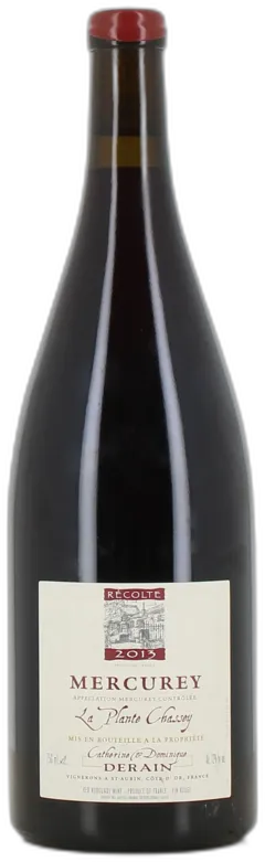 photo du vin Domaine Derain Mercurey Plante Chassey