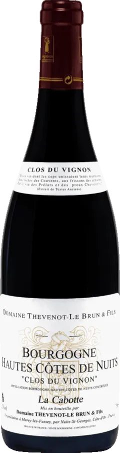 vue du vin Clos du Vignon la Cabotte