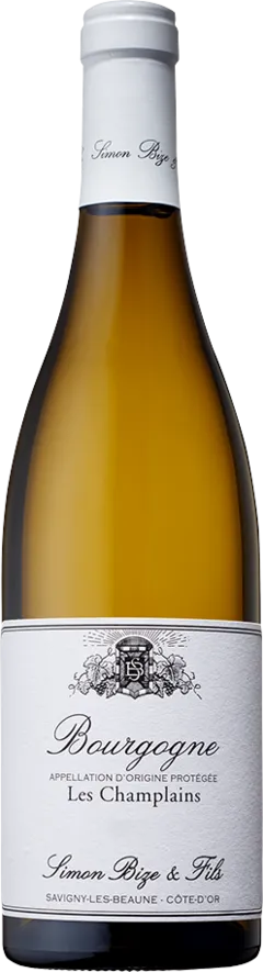 vue du vin Bourgogne les Perrières Blanc 2022 Domaine Simon Bize