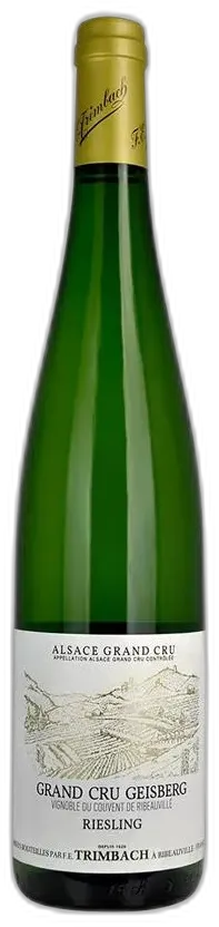 image du vin Domaine Trimbach Riesling Geisberg Grand Cru Alsace France