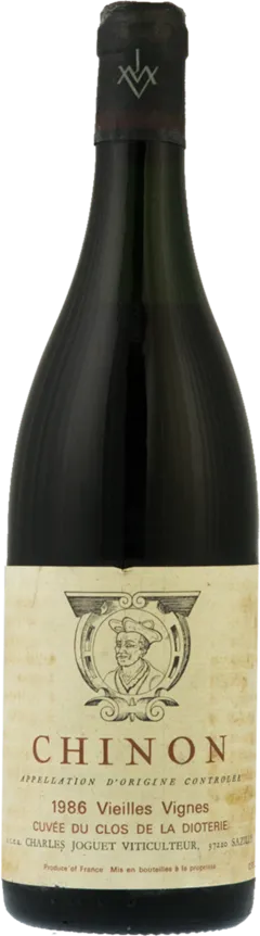capture du vin Charles Joguet Chinon "Clos de la Dioterie" 1999 Magnum