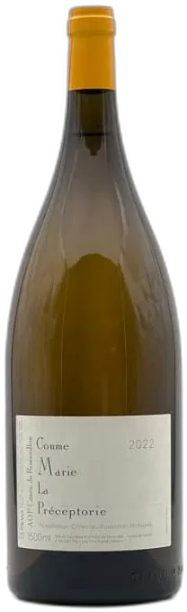 illustration du vin la Préceptorie Coume Marie Blanc