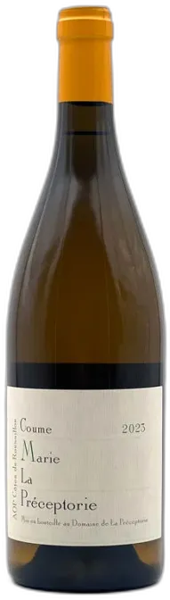 illustration du vin la Préceptorie Coume Marie Blanc