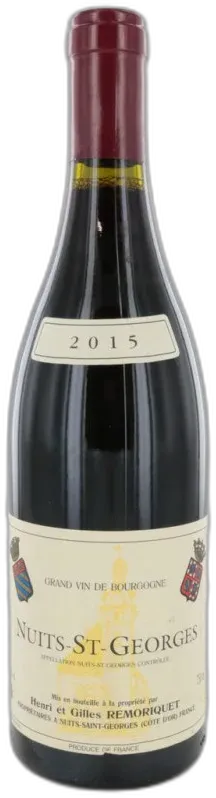 photo du vin Domaine Remoriquet Nuits-Saint-Georges les Allots Rouge