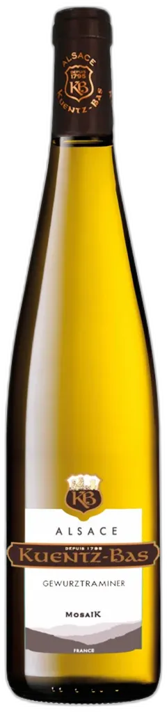 capture du vin Alsace Aoc Gewürztraminer Mosaik Kuentz-Bas 2023