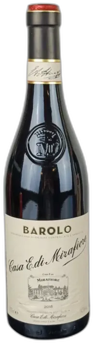 photo du vin Mirafiore Barolo Lazzarito