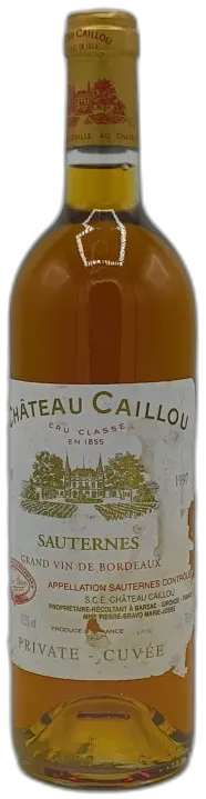 image du vin Château Caillou Grand Cru Classé