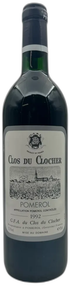 photo du vin Clos du Clocher