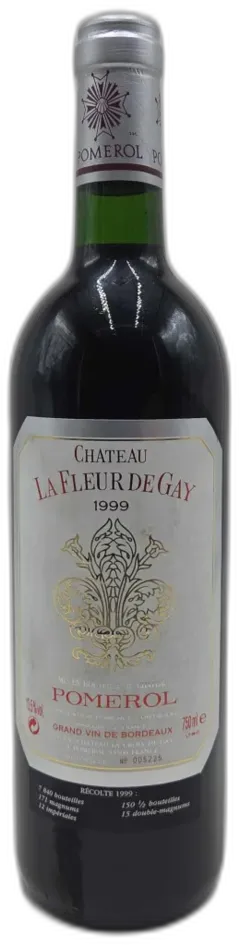 vue du vin Château la Fleur de Gay Aoc Pomerol 2019 Cbox6