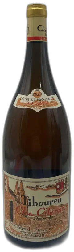 vue du vin Côtes de Provence Cuvée Tradition Clos Cibonne