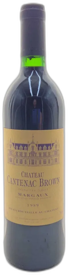 photo du vin Château Cantenac Brown 1989