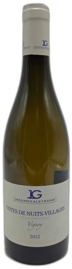 image du vin Jérôme Galeyrand Côte de Nuits Villages Blanc