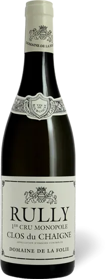 photo du vin Aoc Rully 1er Cru Clos du Chaigne Monopole Domaine de la Folie