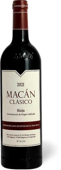 photo du vin Macán 2020 Benjamin de Rothschild & Vega Sicilia