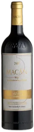 photo du vin Bodega Benjamin de Rothschild Vega Sicilia Macan 2019