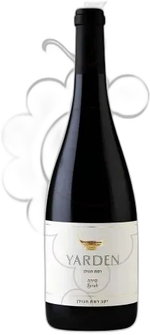 image du vin Yarden Allone Habashan Merlot Golan Heights Winery