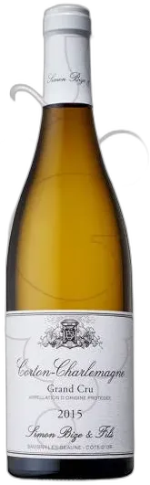 image du vin Simon Bize Corton Charlemagne