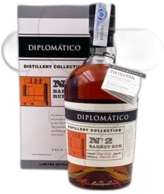 photo du vin Diplomatico Molasses Venezuelian Rhum "Collection n°2 : Barbet" Brun Giftbox