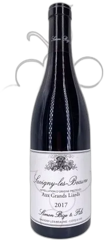 illustration du vin Savigny les Beaune "Aux Grands Liards" Simon Bize