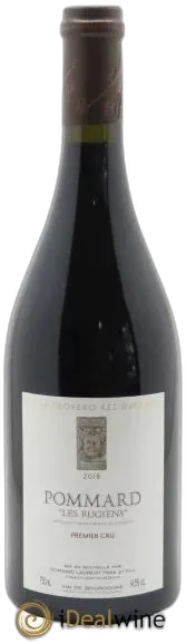 capture du vin Pommard 1er Cru les Rugiens Vieilles Vignes Laurent Père et Fils