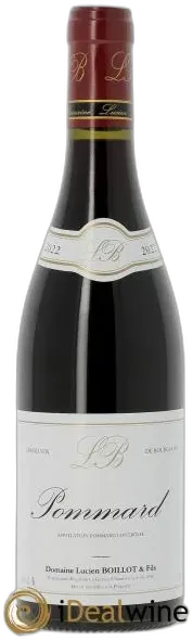 aperçu du vin Pommard Lucien Boillot & Fils