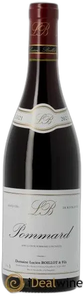 aperçu du vin Pommard Lucien Boillot & Fils