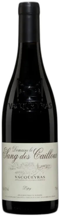photo du vin Vacqueyras Cuvée de Lopy Vieilles Vignes le Sang des Cailloux