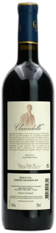 vue du vin Clarendelle