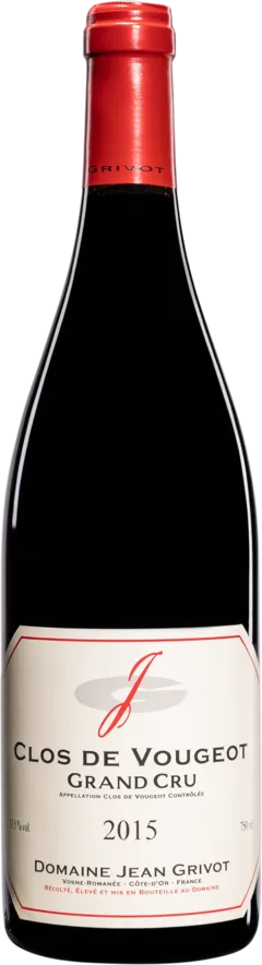 photo Domaine Jean Grivot Clos de Vougeot Grand Cru Rouge 2015