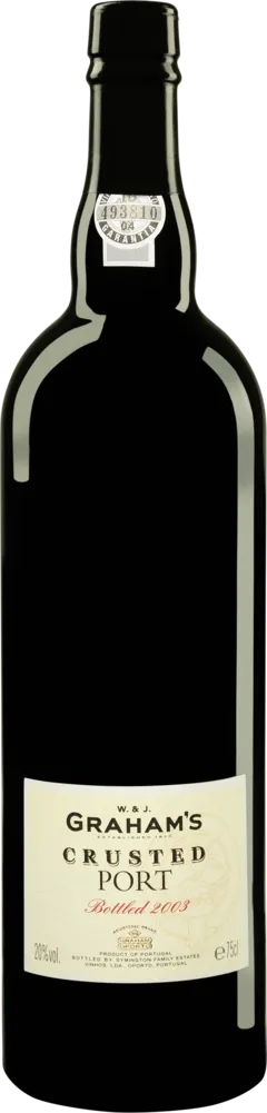 photo du vin Graham’s Porto "Crusted Port" Rouge 2003 Giftbox