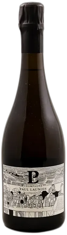 illustration du vin Paul Launois Champagne "Monochrome"
