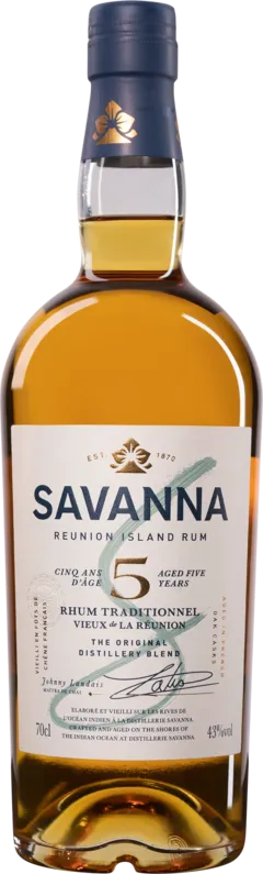 photo Savanna Rhum Vieux de Mélasse de la Réunion 