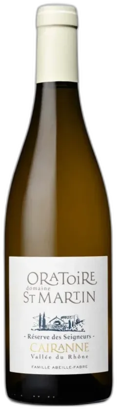 capture du vin Domaine Oratoire Saint Martin Reserve des Seigneurs
