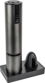 photo Tire-Bouchon Electrique Gris Carbone Batterie Lithium Elis Touch 20 1043 Peugeot