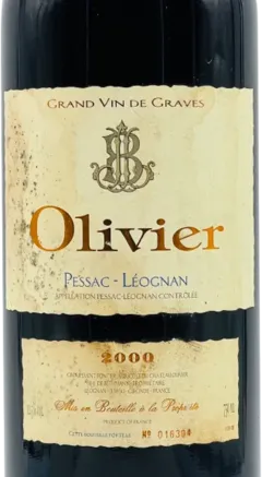 image du vin Domaine de Giron 2017 Bordeaux Vignobles Olivier Fleury