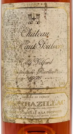 photo du vin Château le Haut Poulvère