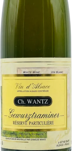 photo du vin Gewurztraminer 2022