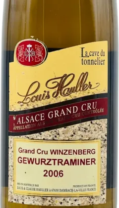 photo du vin Gewurztraminer Grand Cru