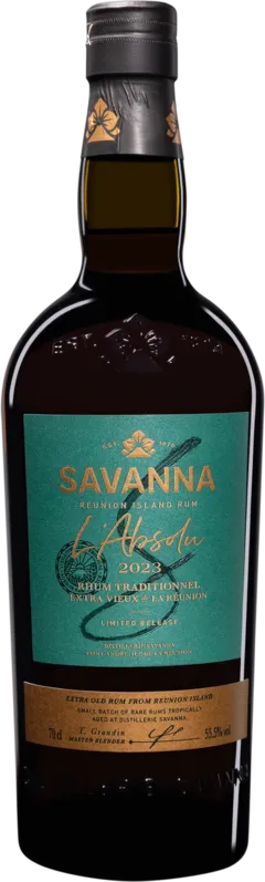 photo du vin Savanna Rhum Vieux de Mélasse de la Réunion "l'Absolu" Brun Giftbox