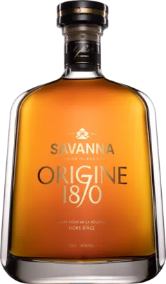 photo du vin Savanna Rhum Vieux de Mélasse de la Réunion "Origine 1870" Brun Giftbox
